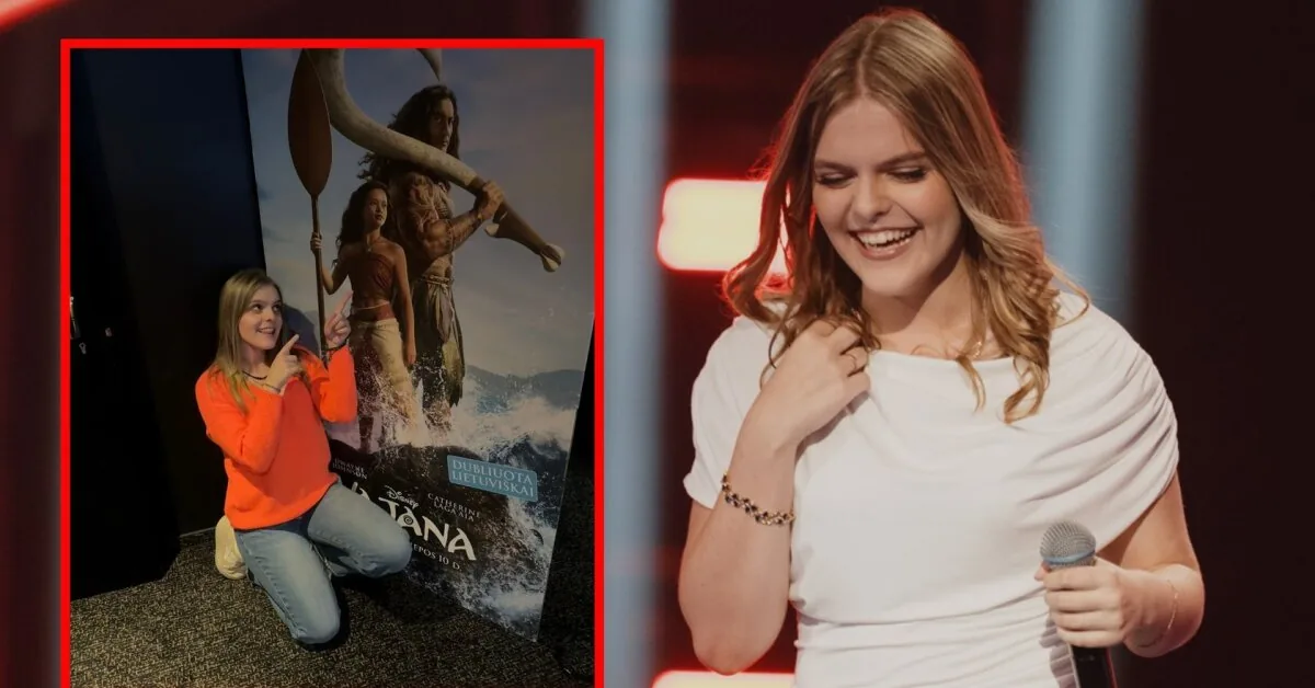 "16-year-old Frėja, who shone in 'The Voice of Lithuania' – about leaving home at 14 and fulfilling her 'Disney' dream"