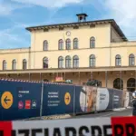 Explosion at German railway station