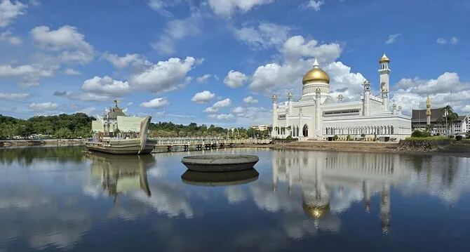 Asmeninio archyvo nuotr. / Sultan Omar Ali Saifuddien mečetė