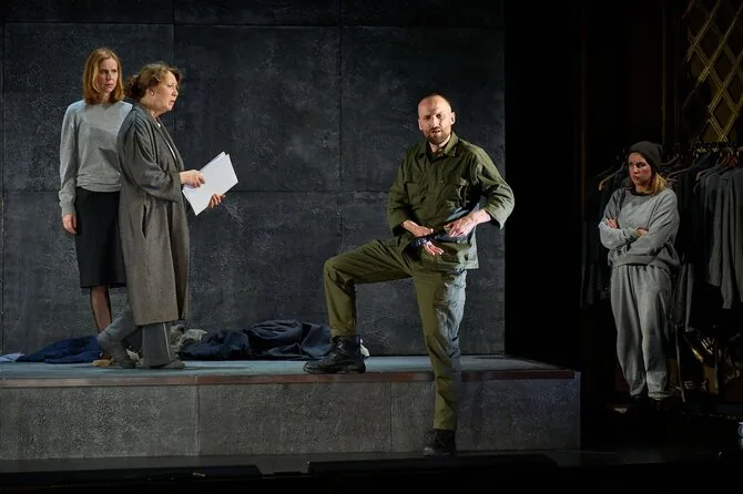 Photo from Südalinna Theatre / Elmo Nüganen's play „The Dawn of the Gods“ based on Marius Ivaškevičius's play