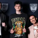 Lavrinovičius' son will wear the "Žalgiris" jersey