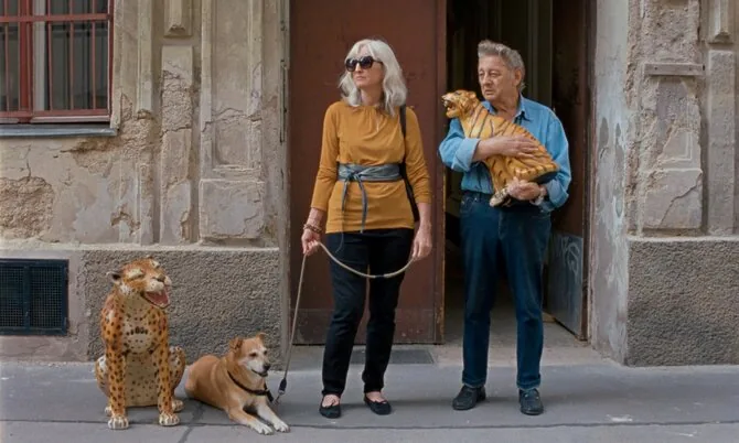Frame from the film „The Loneliest Man in Town“