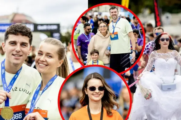 Livija, suffering from a rare disease, received extraordinary support: a mission of famous people in the heart of Vilnius for her
