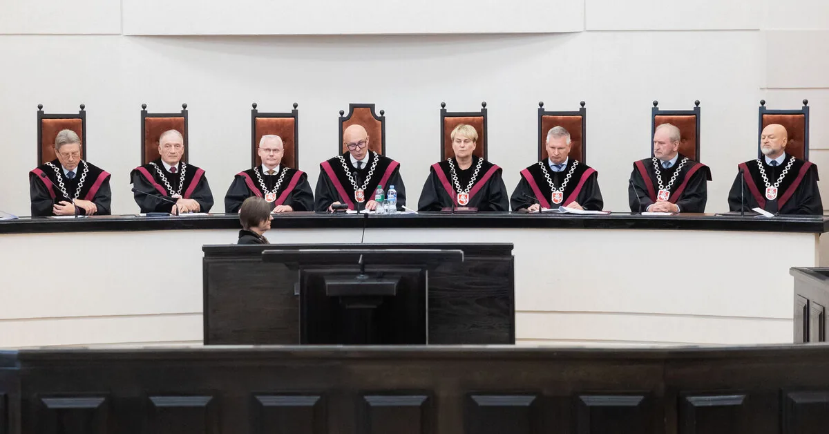 KT will examine the legality of Mindaugas Sinkevičius's Government, but not Ingrida Šimonytė's