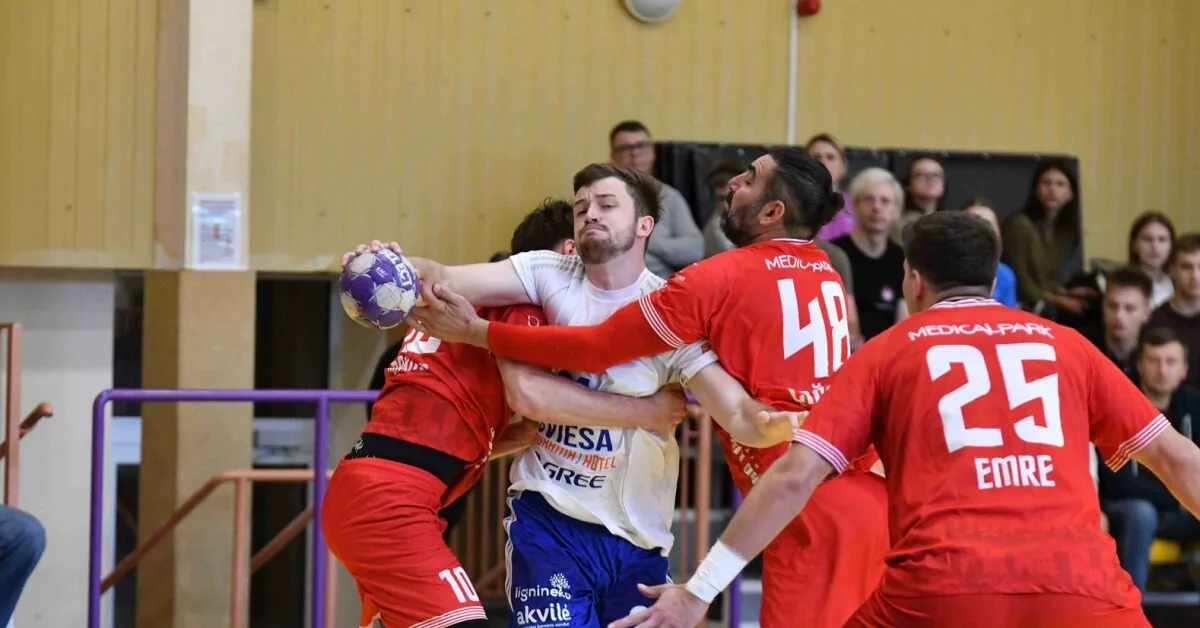 Victory at home was not enough: "Šviesos" handball players were eliminated from the European Cup tournament