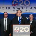 At an important energy meeting – US boasting about its power