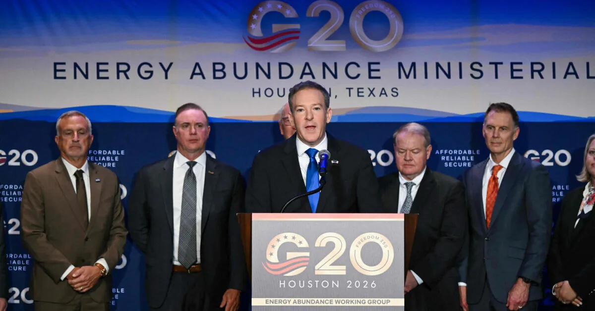 At an important energy meeting – US boasting about its power