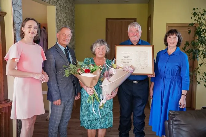 Pranešimo autorių nuotr./Irma ir Antanas Jakaičiai