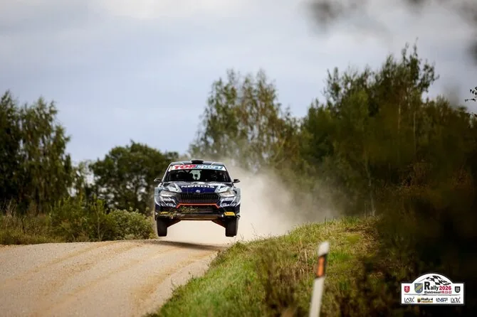 Organizatorių nuotr./Rally Elektrėnai papuošė D.Gezevičiaus ir V.Žalos dvikova