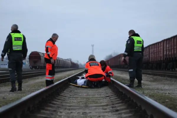 In Joniškis district, a train fatally injured a person