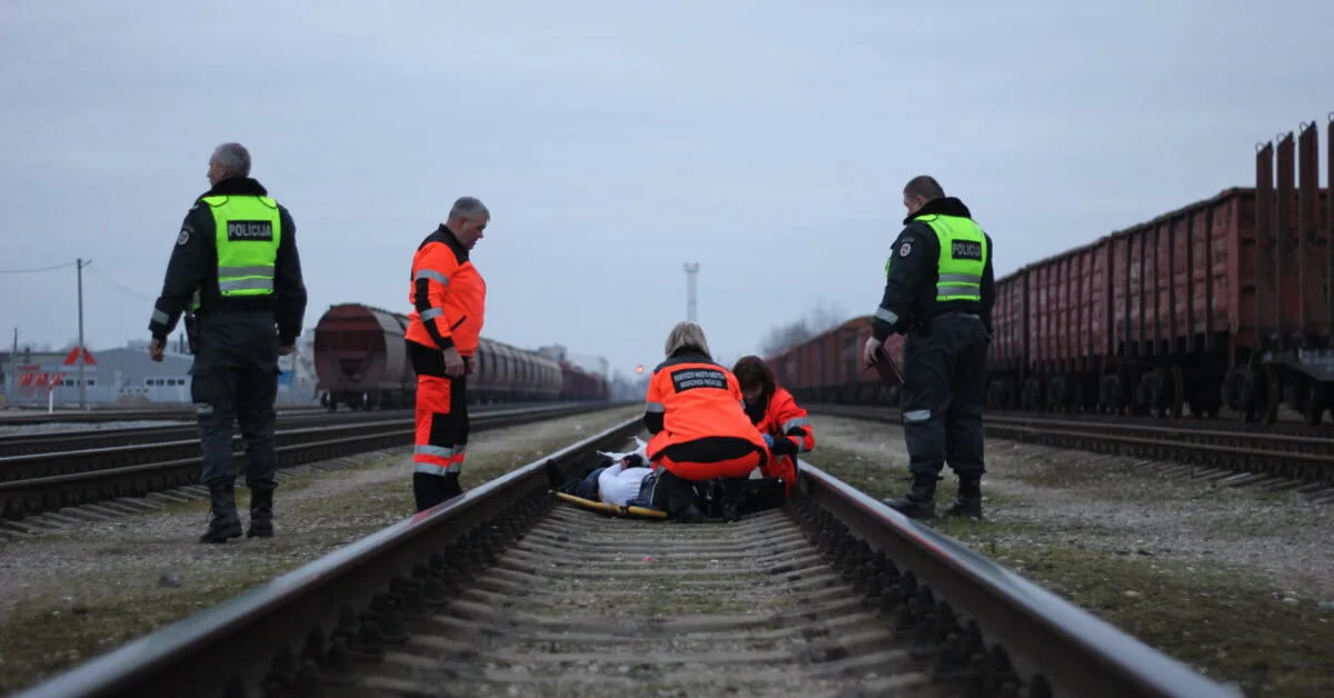 In Joniškis district, a train fatally injured a person