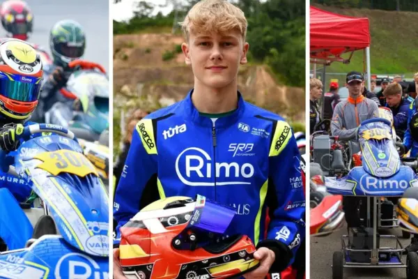 From karting – to the first car race: 16-year-old Linas Volungevičius will debut in the 24-hour race