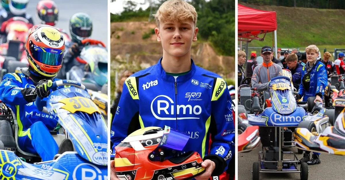 From karting – to the first car race: 16-year-old Linas Volungevičius will debut in the 24-hour race