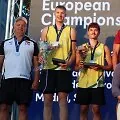 Tado Donėlos (kairėje) treniruojami Dovydas Sinkevičius (dešinėje) ir Povilas Piešina iškovojo Europos paplūdimio tinklinio jaunimo čempionato (iki 22 metų) sidabro medalius.