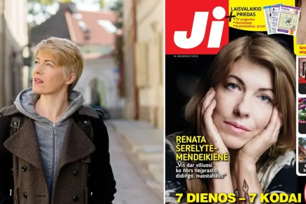 Renata Šerelytė-Mendeikienė – about the writer's peace, cherished solitude, and necessary doubt
