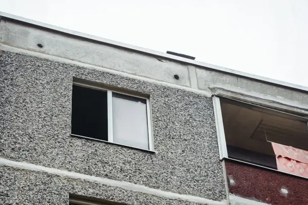 An apartment was on fire in Klaipėda: a woman was burned, residents and a dog were evacuated from the top floor