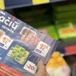 „Ačiū“ weekly prices: Milka chocolate – 1.29 Eur, fresh Vilniaus paukštynas poultry – 20% discount, eye-catching are also the differences in hammered prices