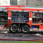 A fire broke out at the factory in Šiauliai, large firefighting forces concentrated
