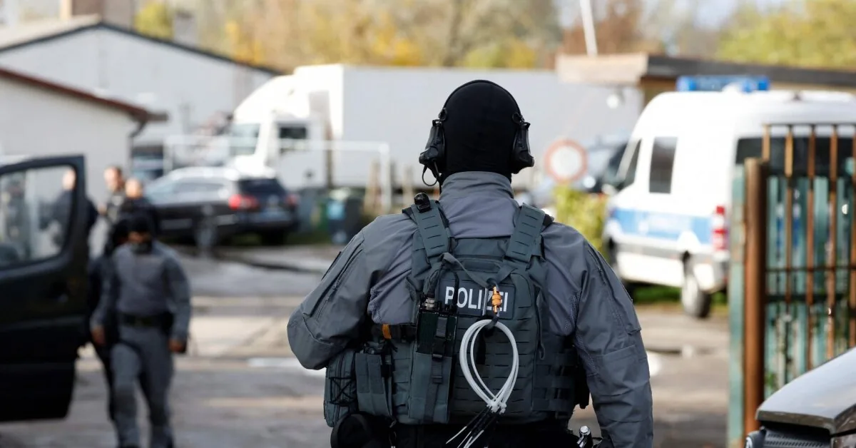 Near a military base in Germany – new drone debris