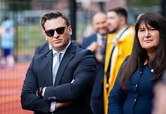 The renovated multifunctional sports ground of the Lithuanian Centre for the Education of the Blind and Visually Impaired officially opened