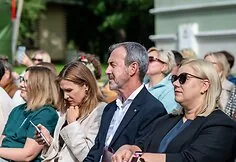 Festivalio Klaipėdoje akimirka