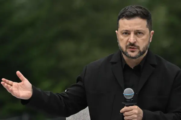 Volodymyr Zelensky presented a new drone catcher designed for jet "Shaheds"