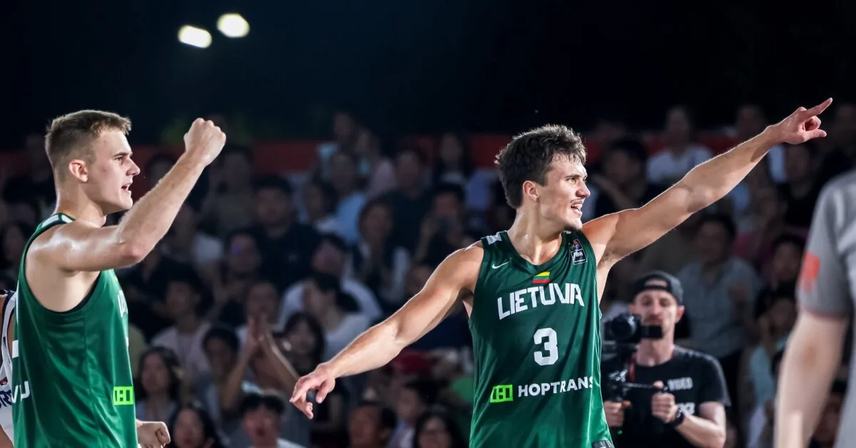 Lithuanian 3x3 basketball youth team – world champion