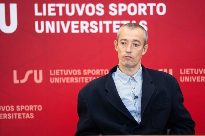 Photo by Gintautas Bitvinskas / LSU professor, sports physiologist Tomas Venckūnas