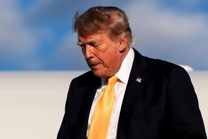 AP nuotr./Donaldas Trumpas ir jo naujasis įvaizdis