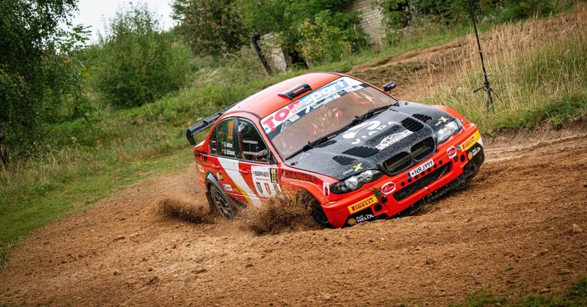 Adventures and finish on three wheels of the "Viada-Multi FX" crews at the Elektrėnai rally