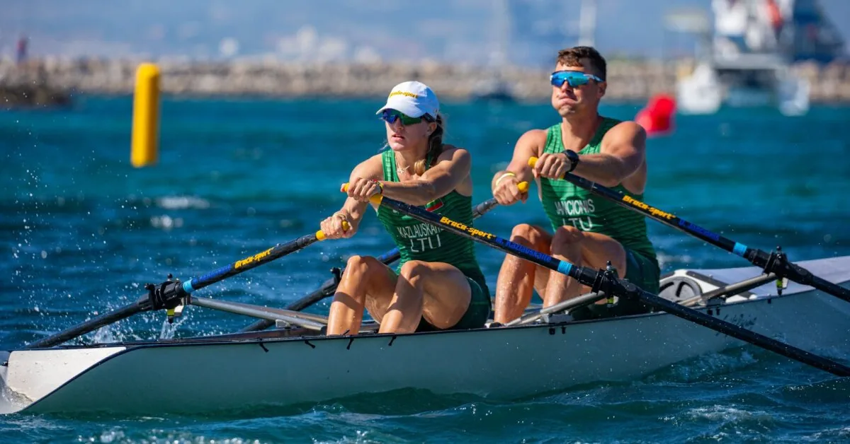 Silver for the Lithuanian duo at the European Beach Sprint Championships