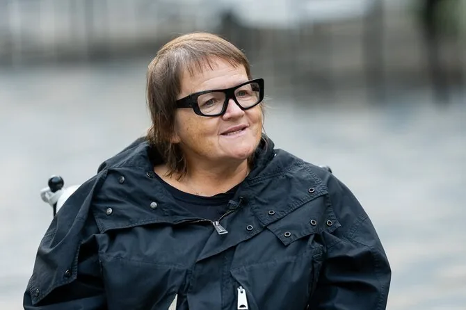 Photo by Vytautas Dranginis / Moment from “Kamantinėjimai” with Dalia Ibelhauptaitė