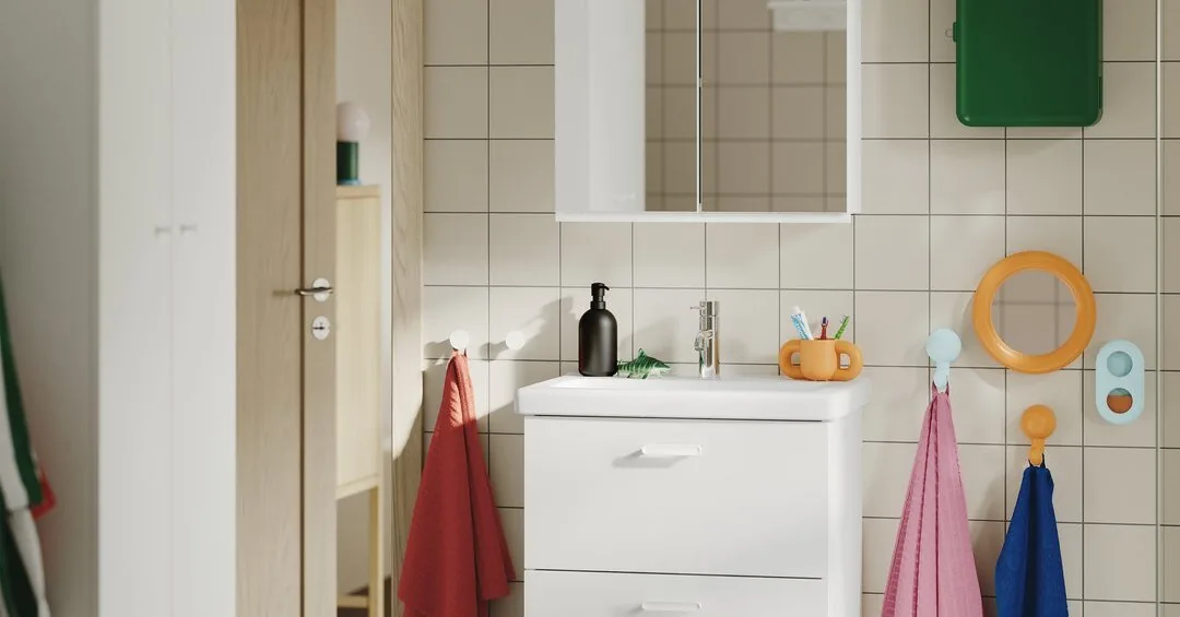 Small solutions for big changes in the bathroom – no need to drill a single hole