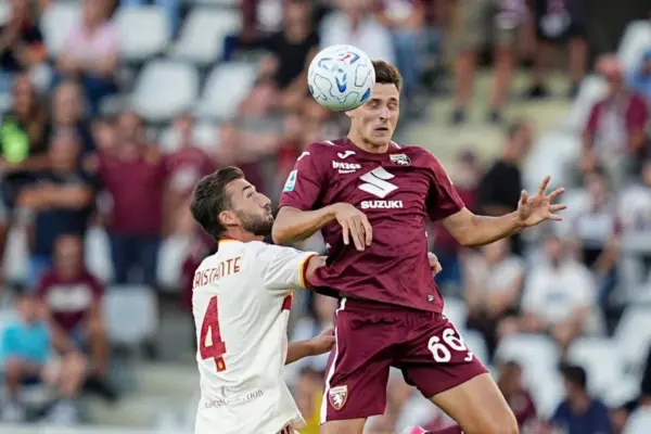 Gvidas Gineitis played a half against the leaders of the Italian championship