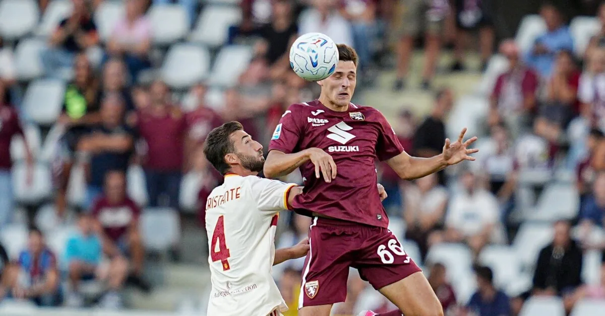 Gvidas Gineitis played a half against the leaders of the Italian championship