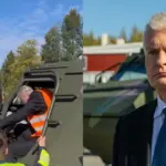 Behind the wheel of the "Patria" armored vehicle, Nausėda made a remark – immediately receiving reactions from those around him