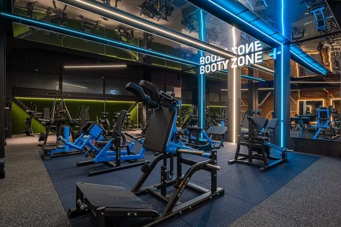 „GYM+“ nuotr./„Booty Zone“ treniruočių erdvė