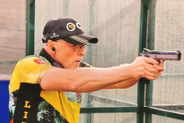 Ramūnas winning prize places in the shooting competition: "If I returned without a medal, my wife would suspect where I was"
