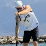 Difficulties did not stop: Korobovas won the European Championship silver on a borrowed paddleboard