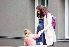 Pregnant women’s protest in Kaunas