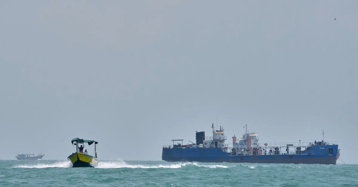 Iran reported striking an oil tanker in the Strait of Hormuz