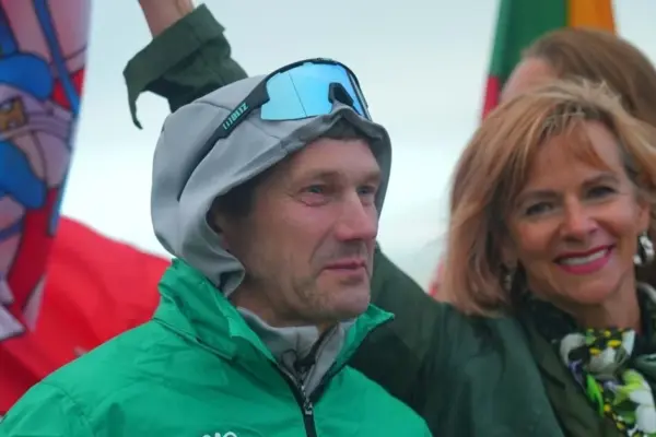 For Valdas Adamkus, Aidas Ardzijauskas started running across America