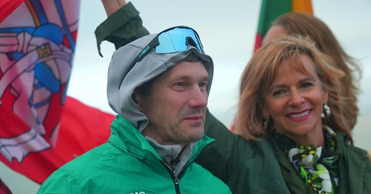For Valdas Adamkus, Aidas Ardzijauskas started running across America