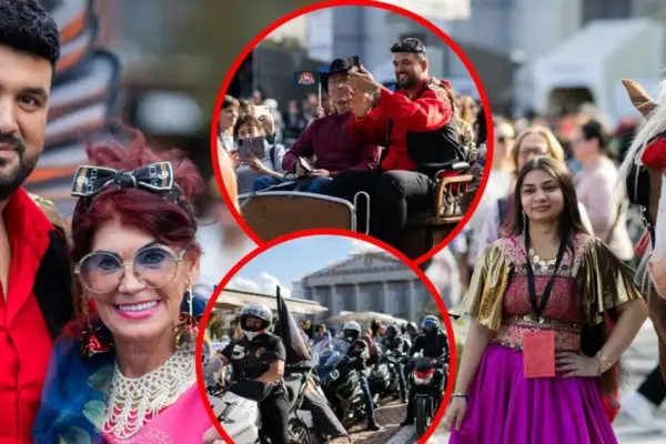„You haven't seen this yet“: Horses, motorcycles, famous faces, and unexpected guests from abroad in the center of Vilnius