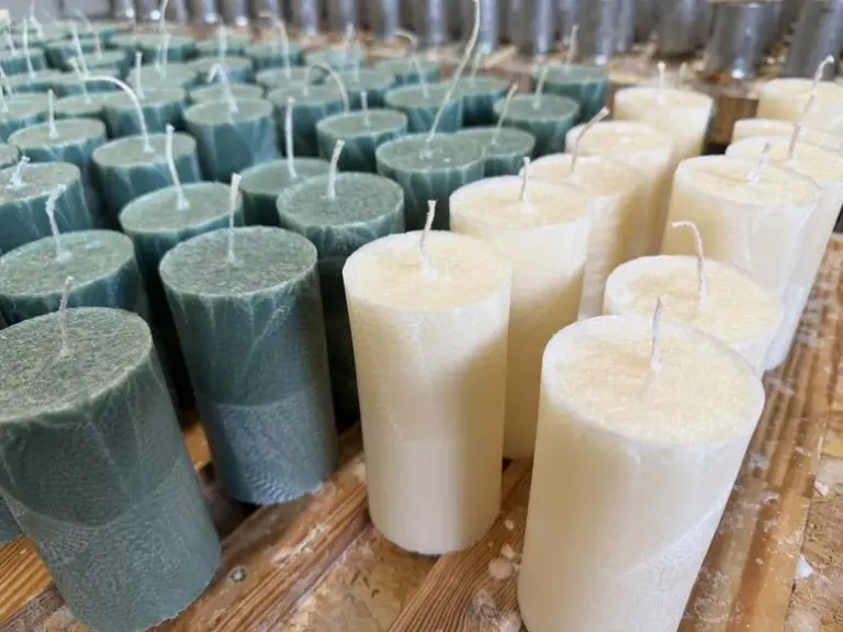 Aurelijos Jašinskienės / 15min.lt nuotr./Žvakių fabrikas „Candle Family“