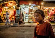 Girl wandering the streets of Kabul