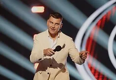 Moment from the thirteenth season of 'The Voice of Lithuania'
