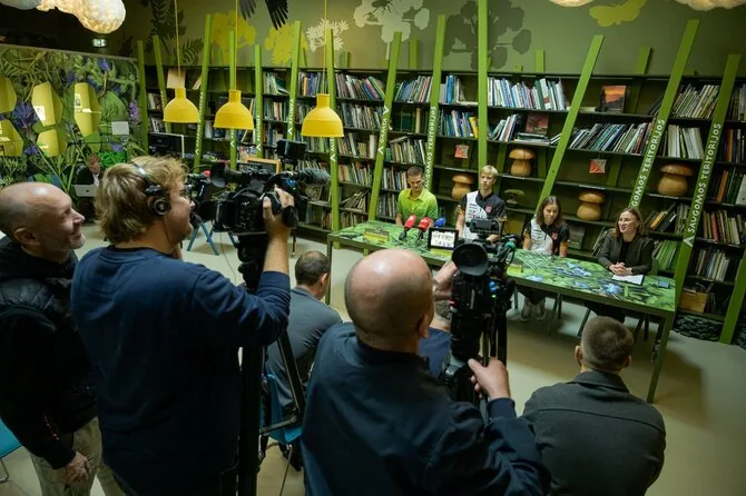 Photo by Donatas Lazauskas/Press conference