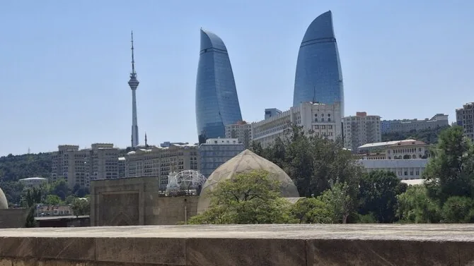 Personal archive photo / Symbols of Baku – Flame Towers