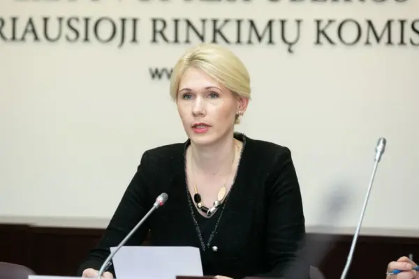 Signatures collected in the Seimas regarding no confidence in VRK member Laura Matjošaityte